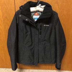 Columbia Winter Coat, Black, M